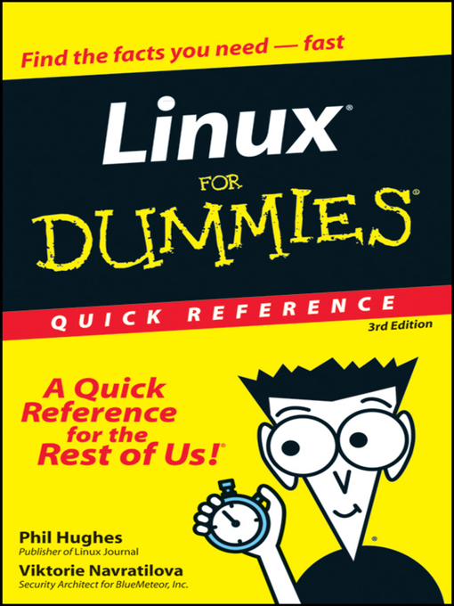 Title details for Linux For Dummies Quick Reference by Phil Hughes - Available